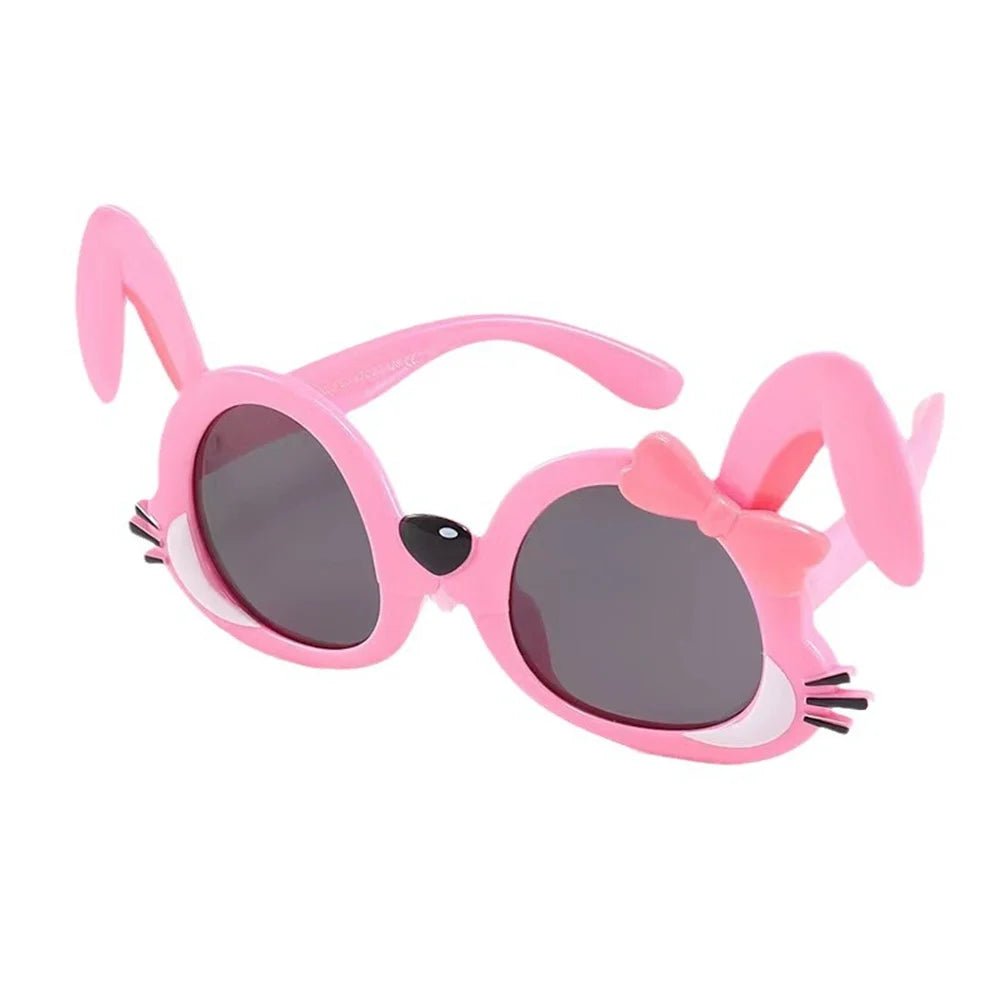 Kids Cute Rabbit Sunglasses Children Cartoon Bunny Sun Glasses Baby Photography Glasses Props Girls Kawaii Outdoor Party Eyewear
