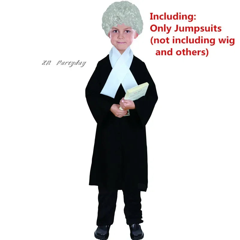 Kids Role Playing  Police Lawyer Firemen Doctor  Uniform Carnival Party Dress Decoration Cosplay Halloween Costume