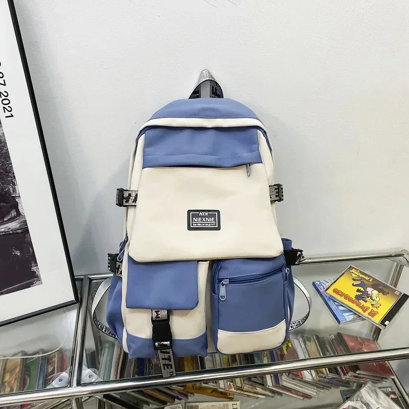 2025 Fashion Schoolbag Female Student Backpack Large Capacity Fashion Boy Backpack Computer Bag Femal School Backpack Travel Bag