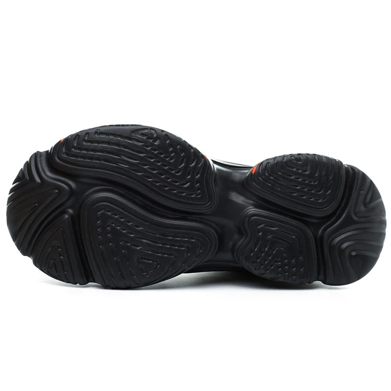 Safety Shoes Anti-smash Steel Toe Boots All-Season Casual Footwear Breathable Indestructible Shoes for Warehouse Logistics Work