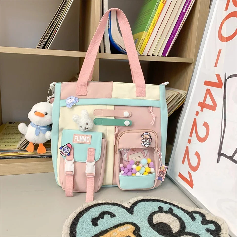 Japanese High School Girls Backpack School Bags for Teenage Girls Multi Pockets New Kawaii Backpack Women Bagpack Cute Mochila