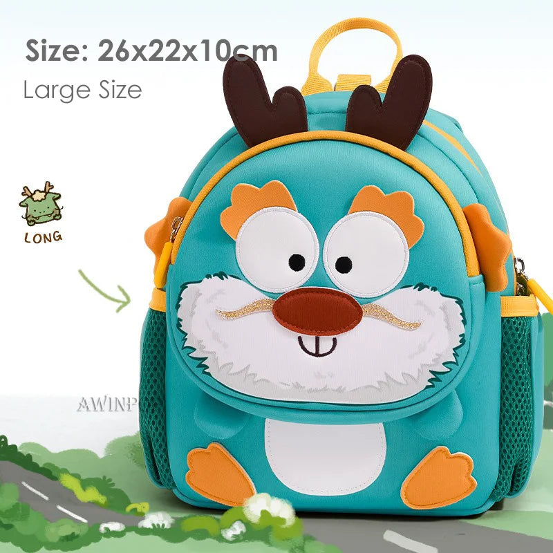 Toddler Backpack for Girls 3-5 Years Old Cartoon Pink Rabbit School Bags Kindergarten Kids Kawaii Bag Mochila Infantil Escolar