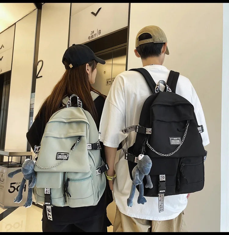2025 Fashion Schoolbag Female Student Backpack Large Capacity Fashion Boy Backpack Computer Bag Femal School Backpack Travel Bag