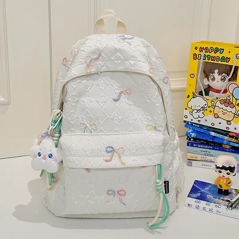 New Cute Western-style Children's Backpack, Cartoon Dolphin Kindergarten Snack Bag, Personalized Embroidery Unique Holiday Gift