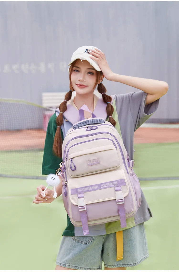 elementary school bags for girls 7 to 12 years Primary school backpack teenagers bag for books student shoulder bag for kids
