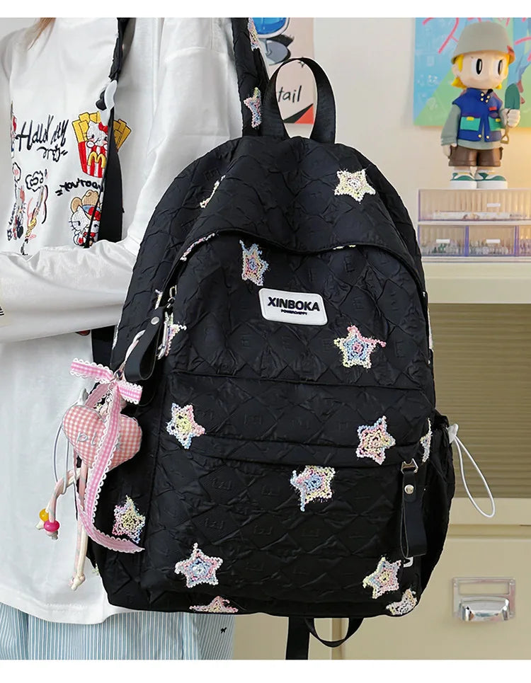 Backpack Handbags Schoolbags Nylon Small Bag Wallets Travel Casual School Backpack for Woman Daily Shopping