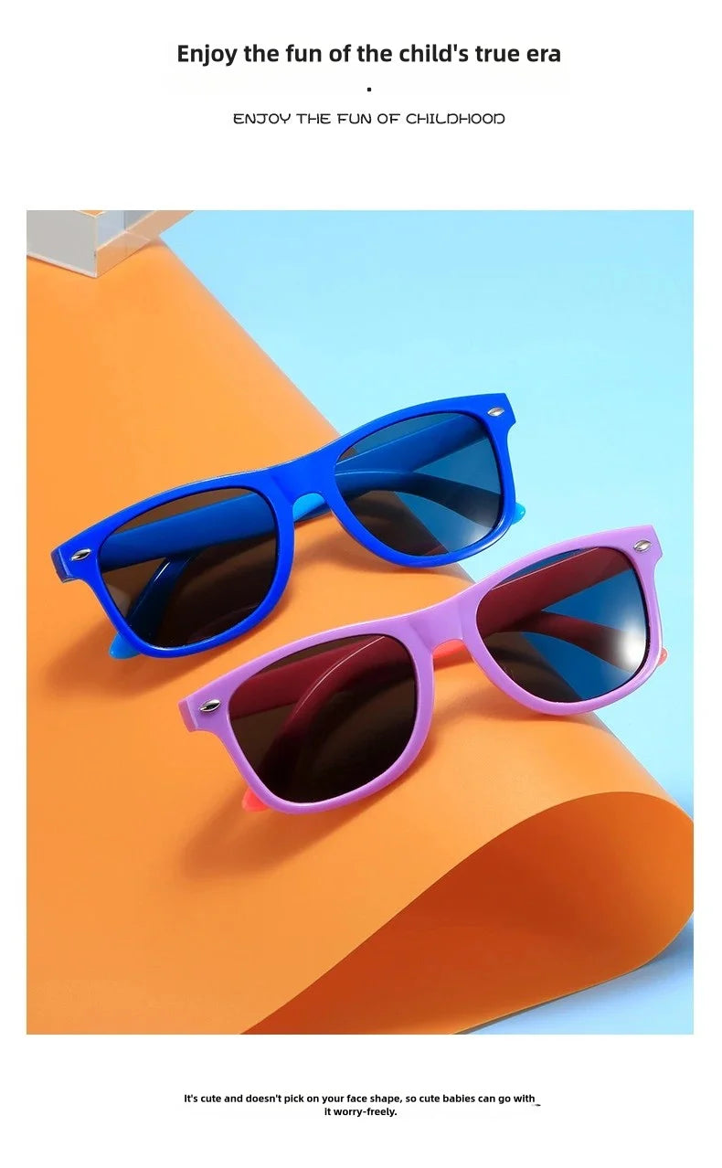 New Children's Color Matching SunglaSSeS For Boys And Girls, Version, UV Resistant BaBy Summer SunShades