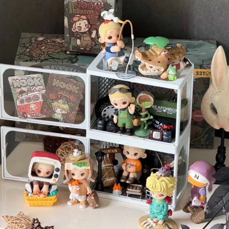 52toys Nook Wasteland Park Series Blind Box Cartoon Desktop Dolls Model Surprise Guess Bag Home Decoration Ornament Trendy Gift