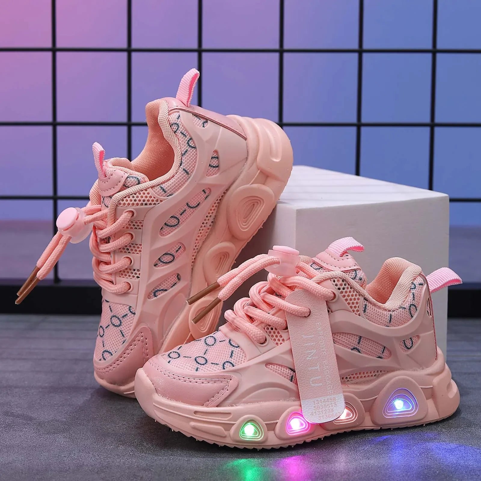 Children's Running Shoes Hot Sale Of The Season New Style Spring Summer Student Dad Shoes Boys Girls Fashionable Sports Sneakers