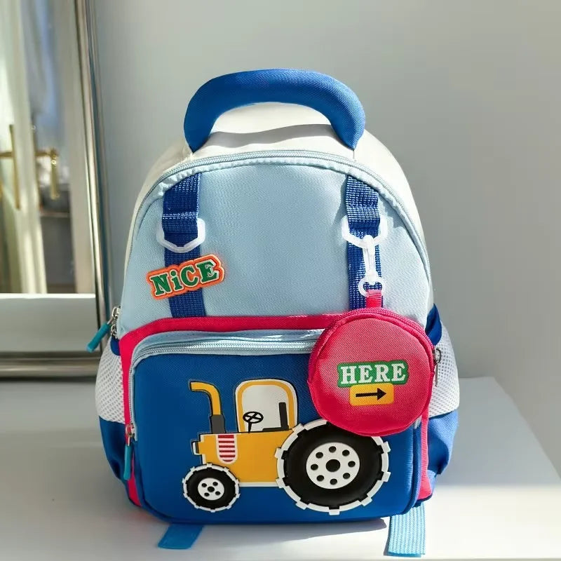Children School Bags for Girls Boy Baby Backpacks Kindergarten Schoolbag Cartoon Animal Toddler Kids Backpack for 2-5 Years