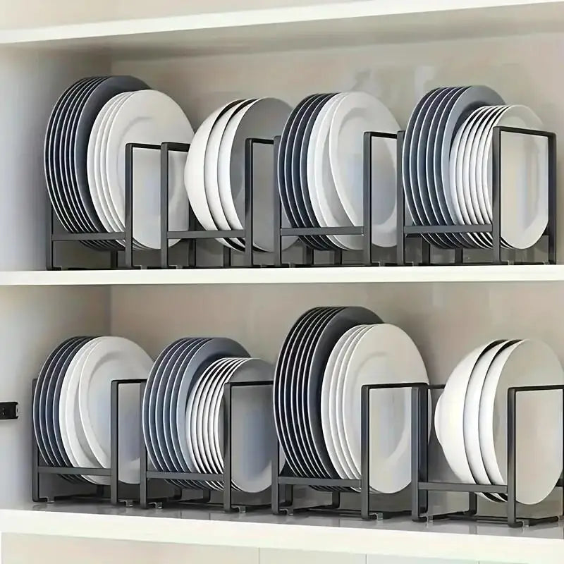 Kitchen cabinet storage countertop, dish rack drawers, plates, partitions, drain rack, layered storage rack, 1 piece
