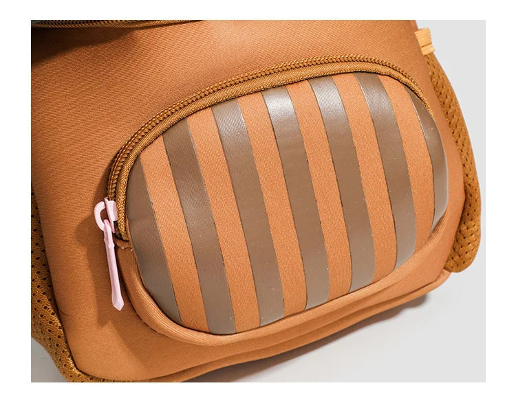 Mini cute bump color mushroom backpack kindergarten cute baby children double-shoulder cartoon schoolbag