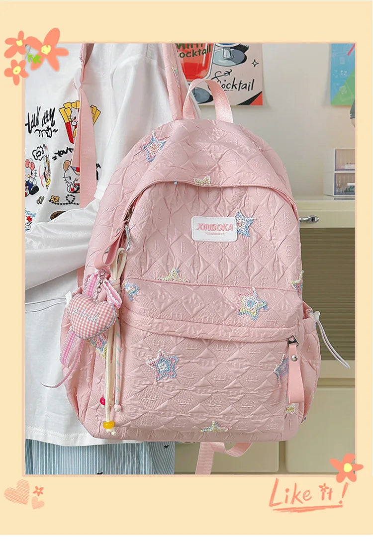 Backpack Handbags Schoolbags Nylon Small Bag Wallets Travel Casual School Backpack for Woman Daily Shopping