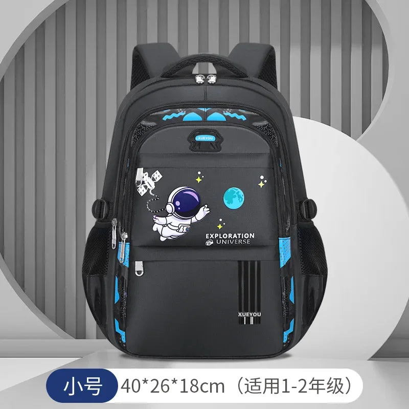 Popular Astronaut Elementary School Student Oxford Cloth Bag Large Capacity Children's Nylon Backpack Men