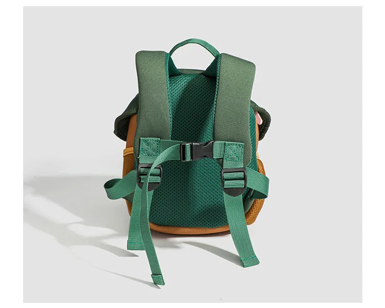 Mini cute bump color mushroom backpack kindergarten cute baby children double-shoulder cartoon schoolbag