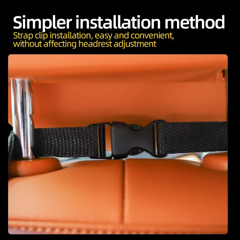 Multifunctional car seat storage bag Leather storage bag Garbage bag Storage bag Suitable for most car models