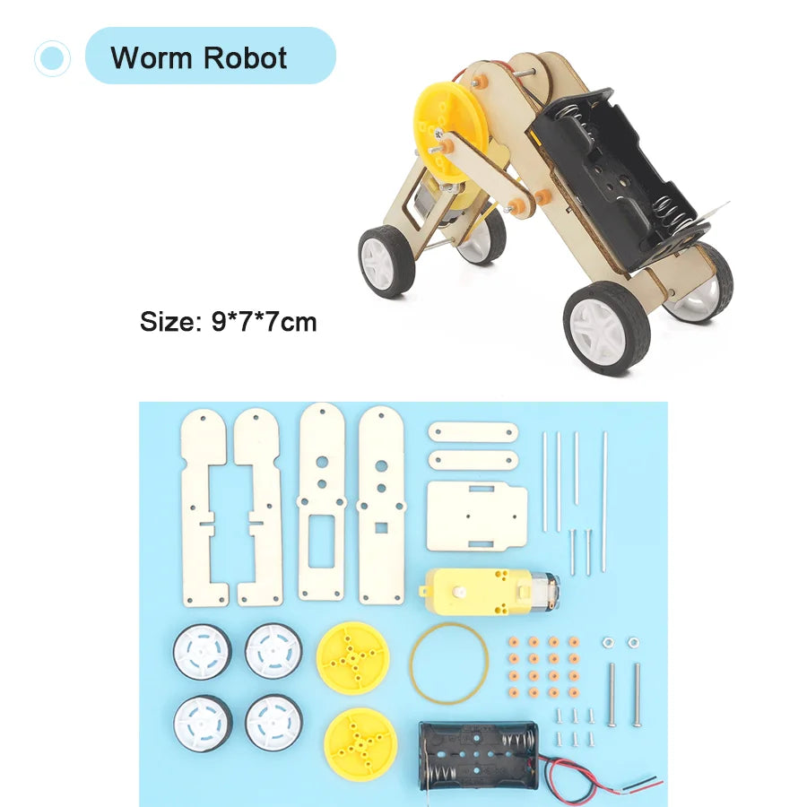 DIY Physical Model Science Experiment Educational Toy Handmade Small Production Assembly Craft Technology Project for School Kid