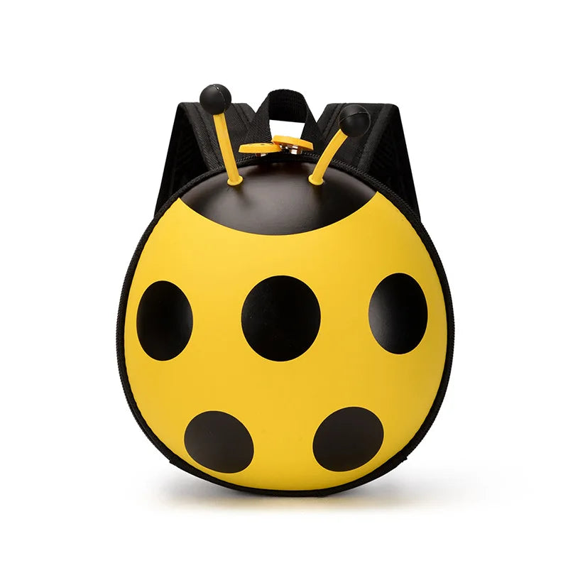 Ladybug Kindergarten Backpack with Leash Baby Backpack for 1 2 3 years Kids Backpack