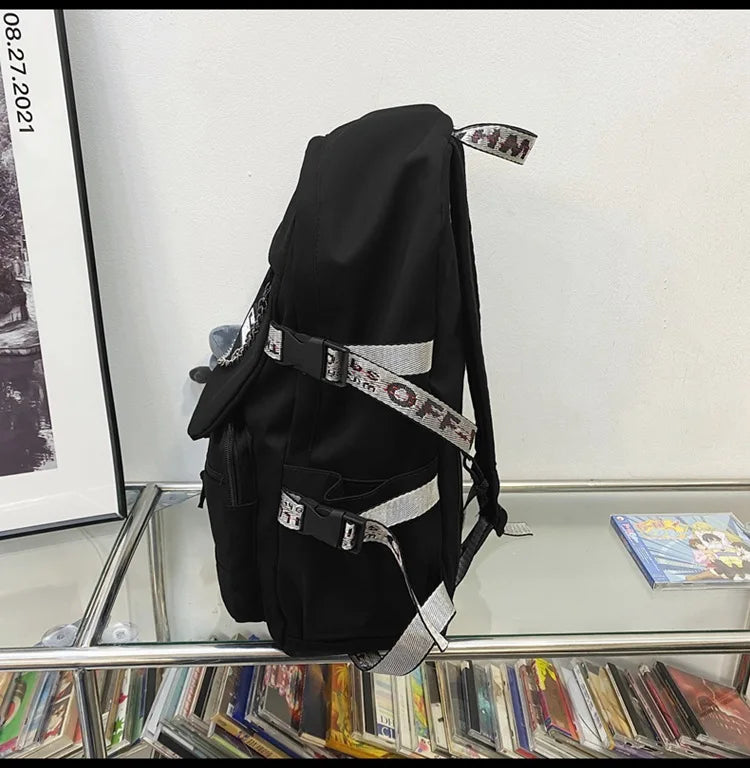 2025 Fashion Schoolbag Female Student Backpack Large Capacity Fashion Boy Backpack Computer Bag Femal School Backpack Travel Bag