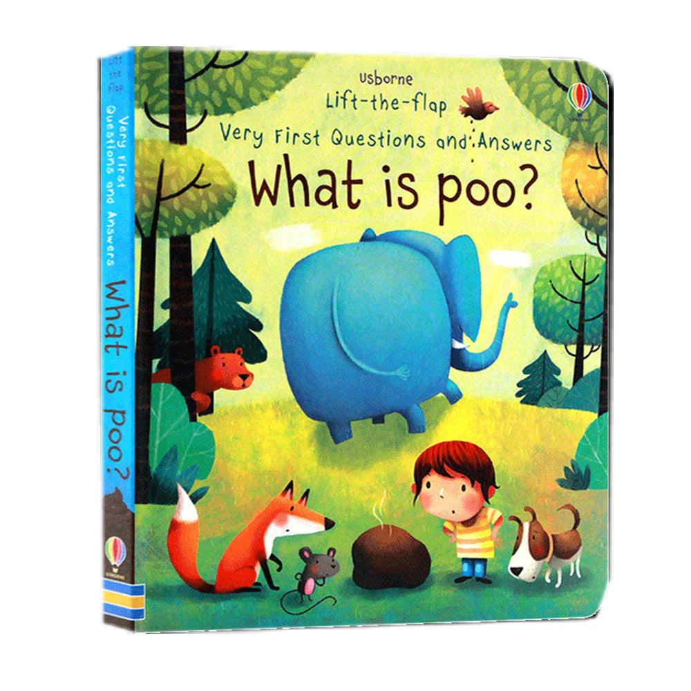 Kids Scientific Knowledge Learning Picture Books Usborne English Daily Knowledge Reading Book Early Educational Montessori