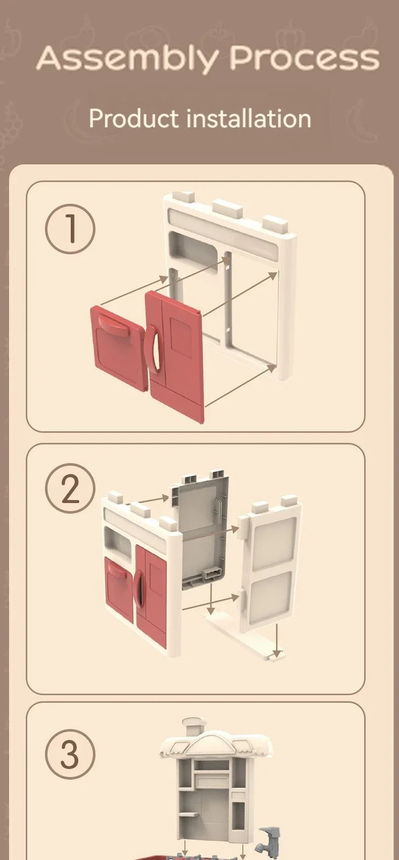 Children Play House Toy Simulation Kitchen Table With Sound Kids Role Play Kitchen Utensils For Girl Cooking Educational Toy Set