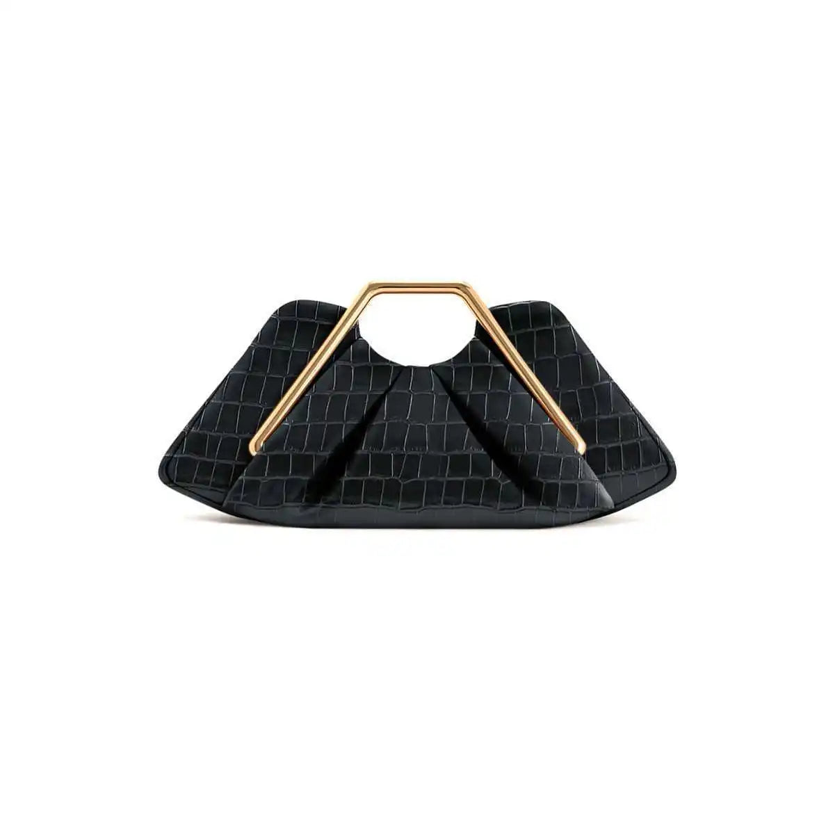 New Soft Leather Bag for Women Niche Cloud Bag Evening Pleated Bag High-end Handbag