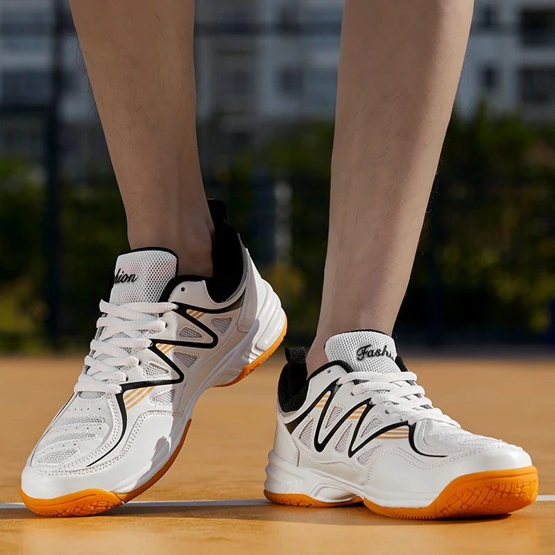 Unisex Professional Athletic Badminton Shoes Women Big Size 48 Lightweight Training Tennis Sneakers Men Sports Volleyball Shoes