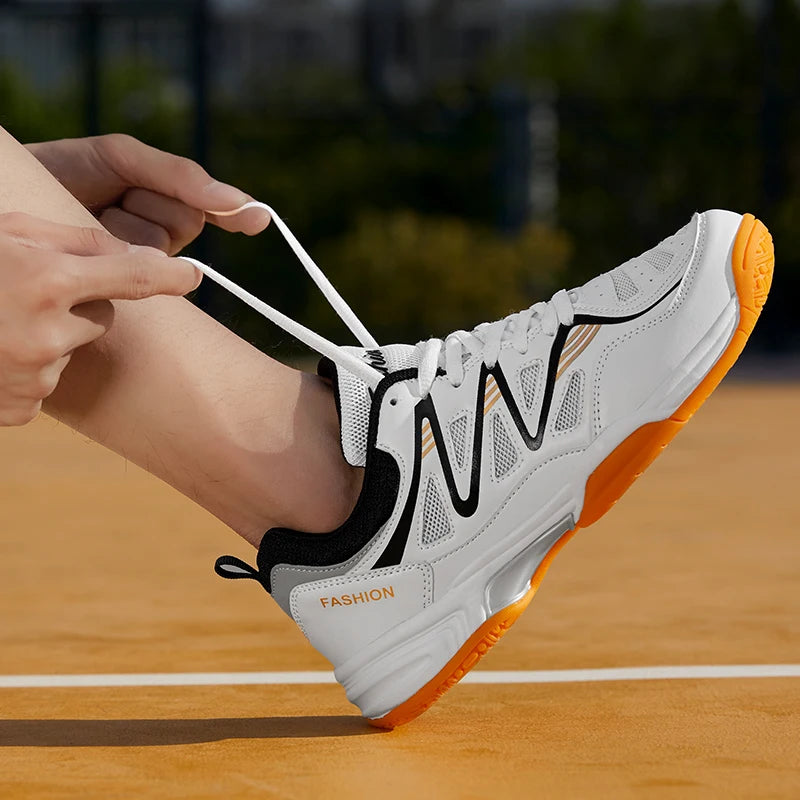 Unisex Professional Athletic Badminton Shoes Women Big Size 48 Lightweight Training Tennis Sneakers Men Sports Volleyball Shoes
