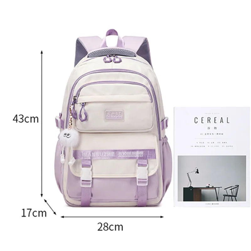 elementary school bags for girls 7 to 12 years Primary school backpack teenagers bag for books student shoulder bag for kids