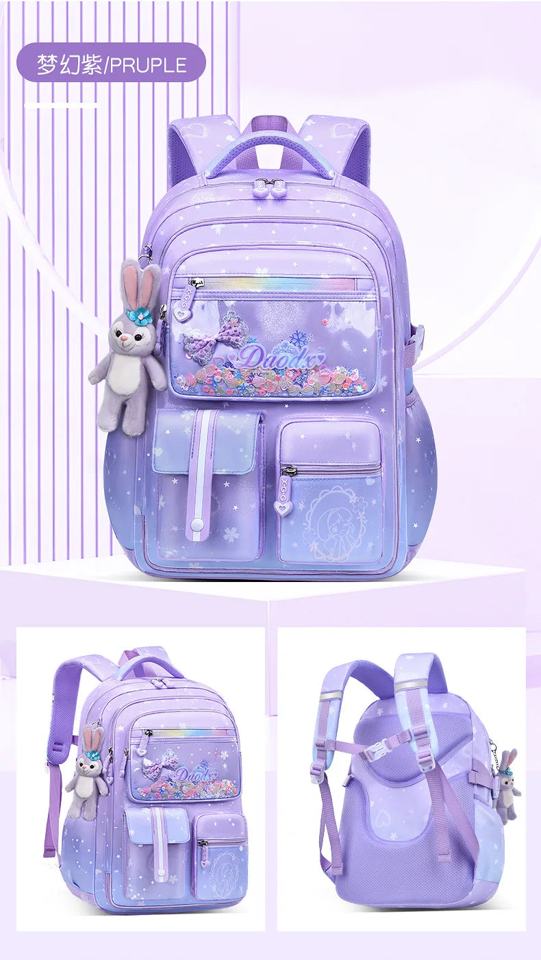 Student schoolbag japanese style style high school student junior high school student sweet large capacity backpack casual versa