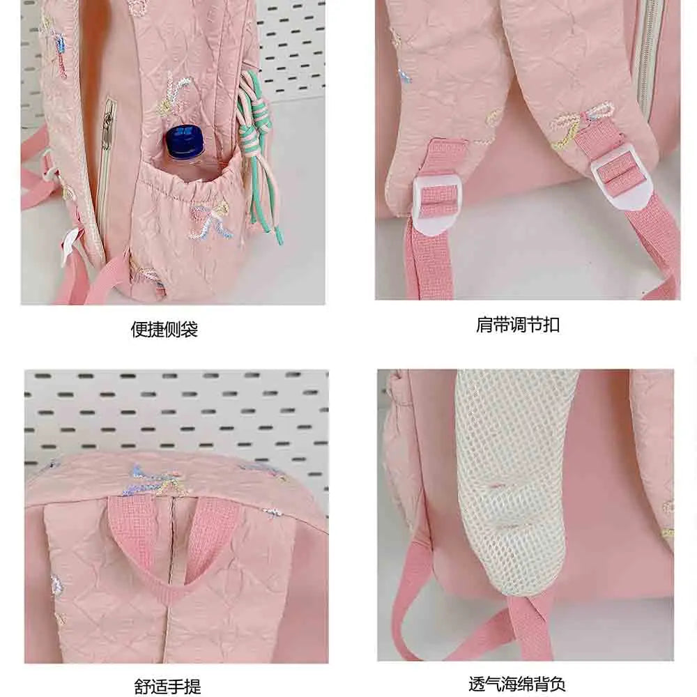 New Cute Western-style Children's Backpack, Cartoon Dolphin Kindergarten Snack Bag, Personalized Embroidery Unique Holiday Gift