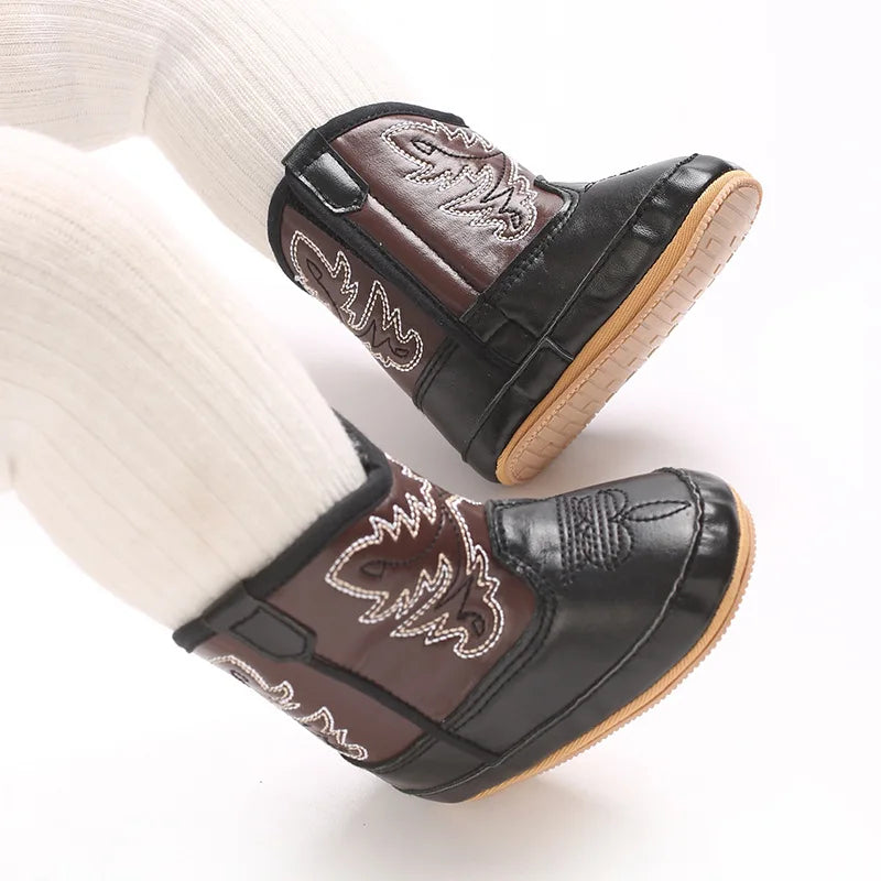 Baby Shoes Autumn New Baby Boots Retro shoes Babies Soft soled Baby girl Shoes 0-1y Old Newborn Shoe Fashion Boy Shoe bebe niña