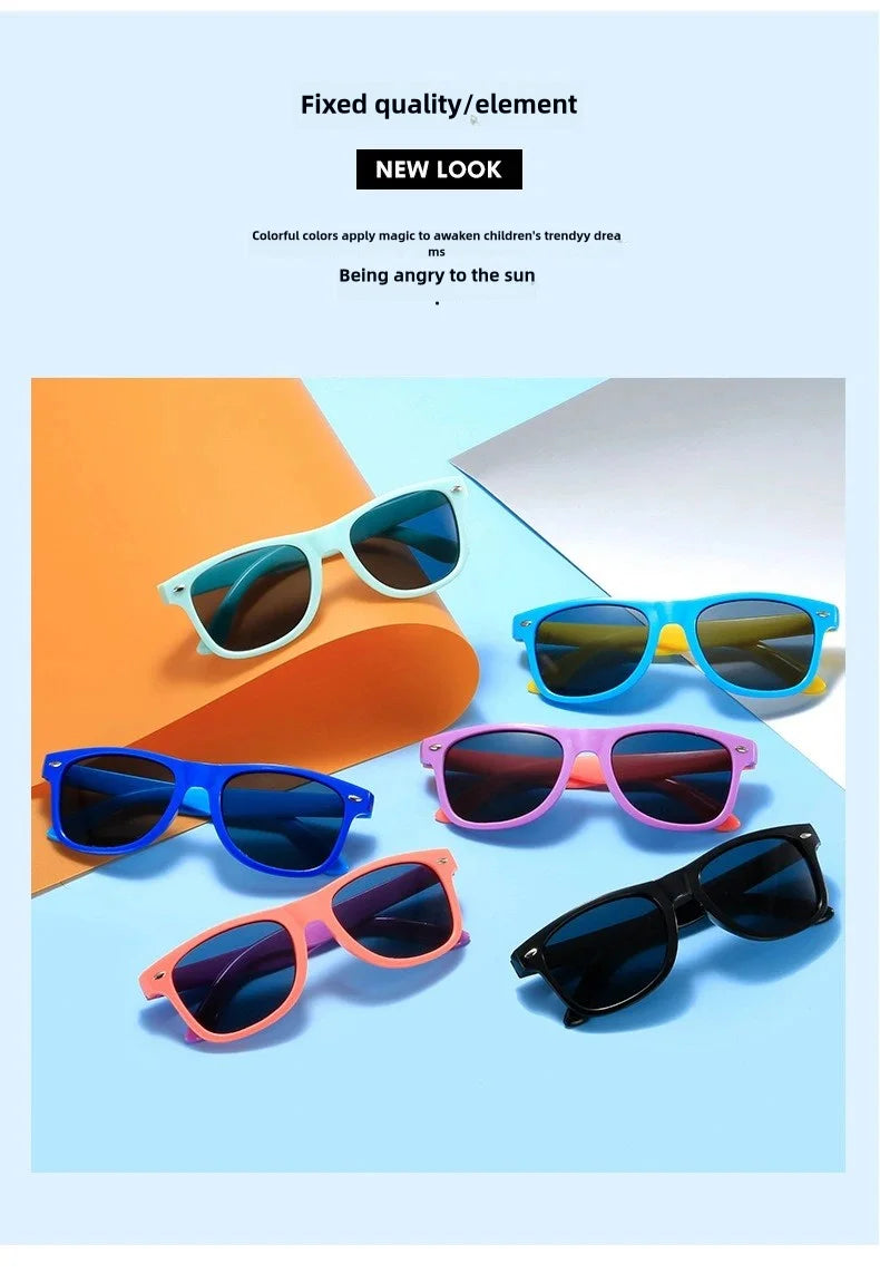 New Children's Color Matching SunglaSSeS For Boys And Girls, Version, UV Resistant BaBy Summer SunShades