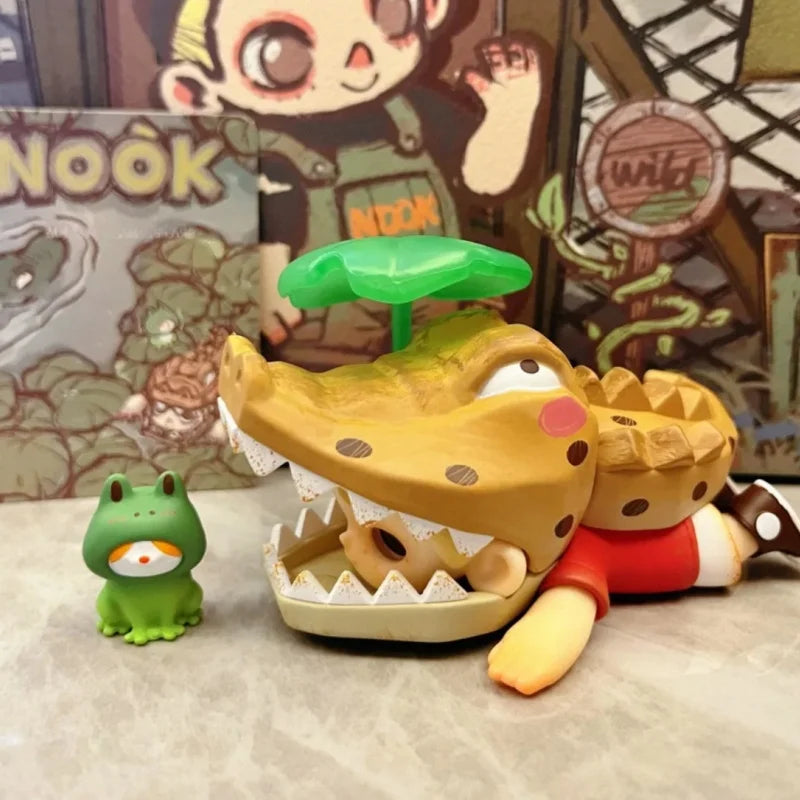 52toys Nook Wasteland Park Series Blind Box Cartoon Desktop Dolls Model Surprise Guess Bag Home Decoration Ornament Trendy Gift