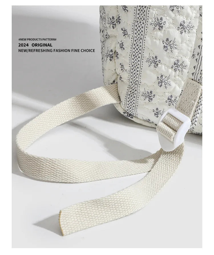 Student's Schoolbag Korean Version Kawaii Fashion Bag Lace Bow Backpack Cloth Bag Sweet Style Teenage Girls Backpack College Bag