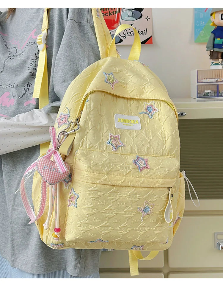 Backpack Handbags Schoolbags Nylon Small Bag Wallets Travel Casual School Backpack for Woman Daily Shopping