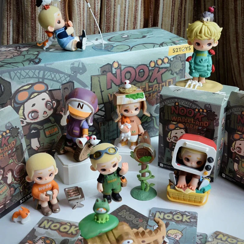 52TOYS  NOOK third-generation wasteland amusement park series trendy blind box figurine figurine desktop ornament