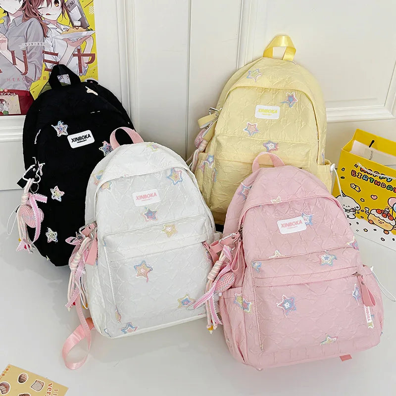 Backpack Handbags Schoolbags Nylon Small Bag Wallets Travel Casual School Backpack for Woman Daily Shopping