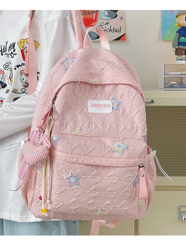 Backpack Handbags Schoolbags Nylon Small Bag Wallets Travel Casual School Backpack for Woman Daily Shopping