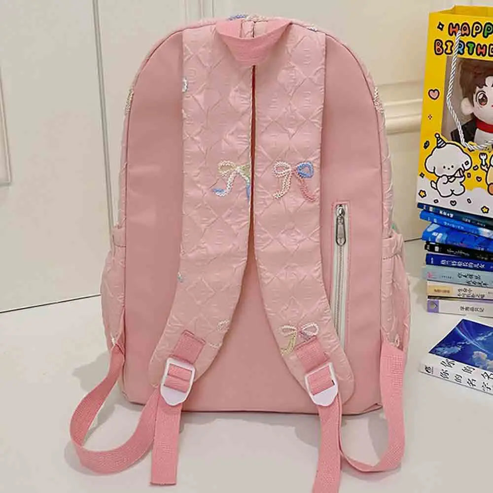 New Cute Western-style Children's Backpack, Cartoon Dolphin Kindergarten Snack Bag, Personalized Embroidery Unique Holiday Gift