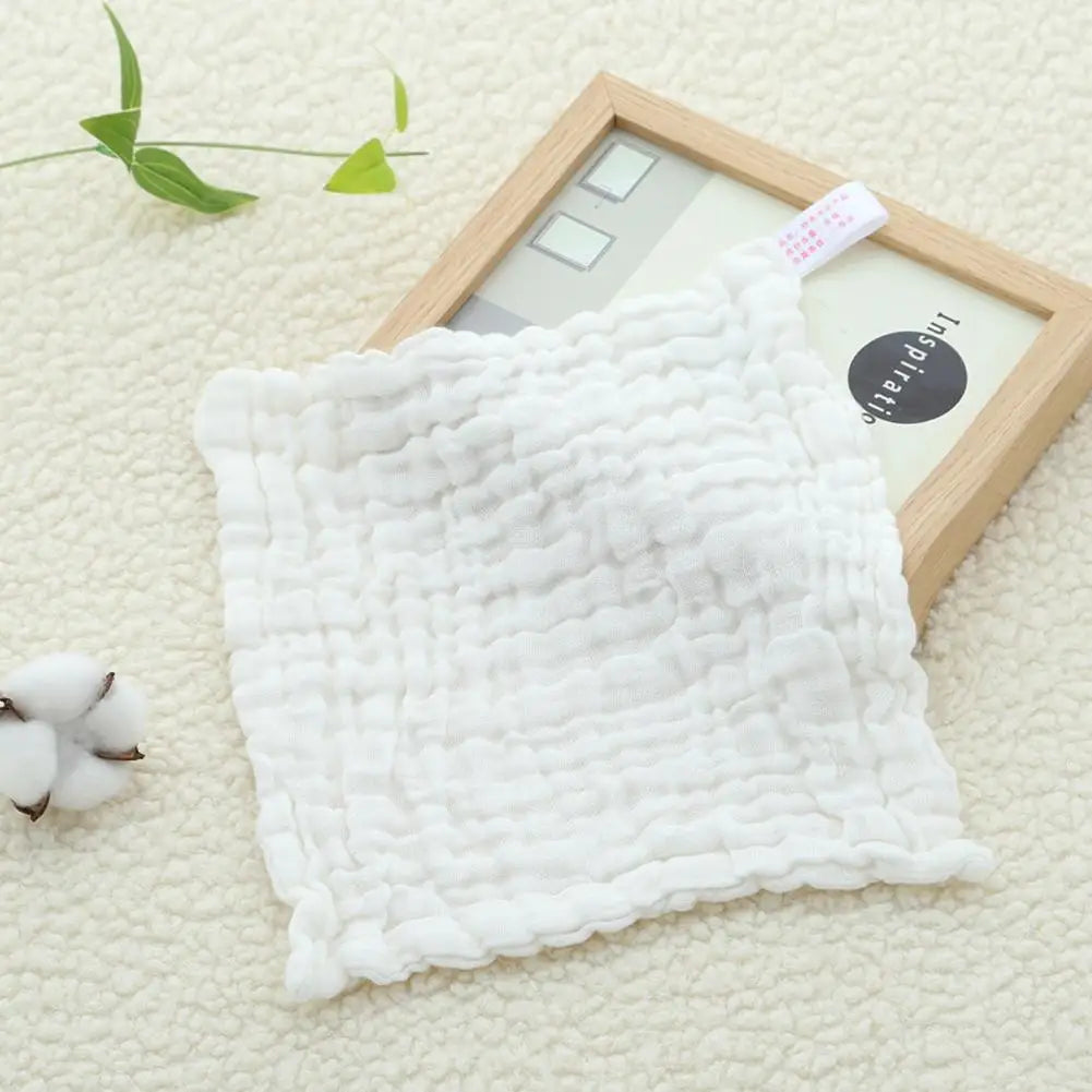 New Baby Muslin Washcloths Soft Newborn Baby Face Towel for Sensitive Skin- Baby Registry as Shower