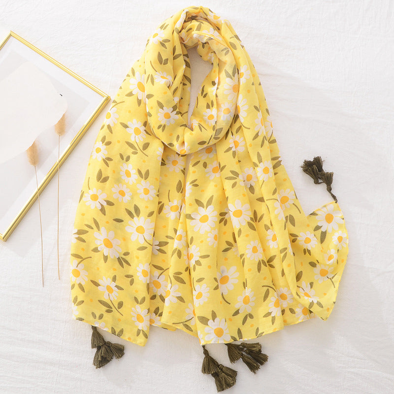 Floral Brand Scarf Luxury Designers New Style Women Elegant Scarves Hug Shawls Pink Purple Scarf Bandana Fashion Design Shawls