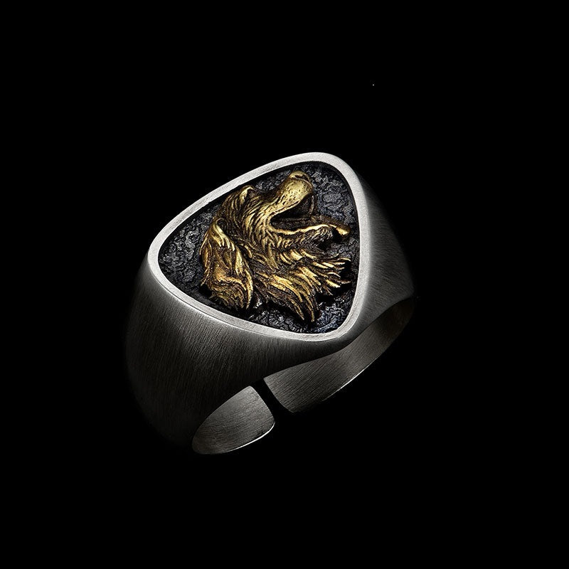3D Zodiac Sign Ring For Men's Birth Year Original Design