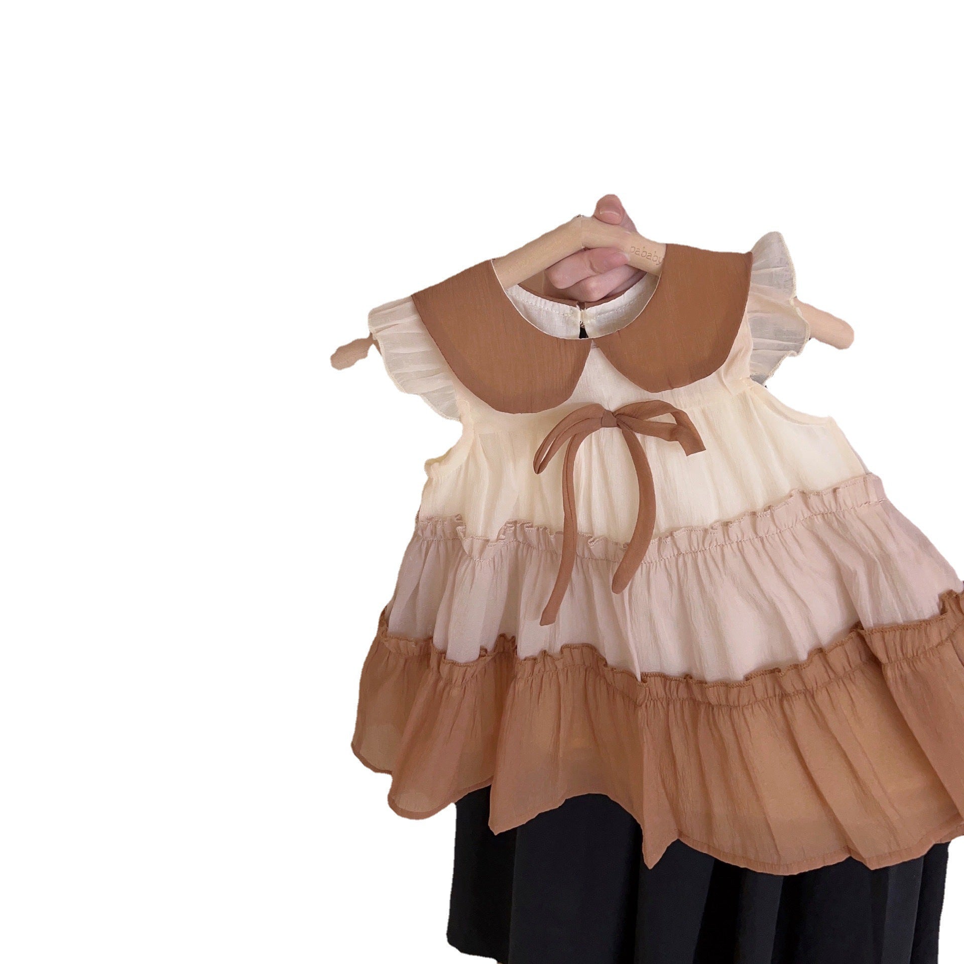Baby Girl Sleeveless Princess Style Vest Dress