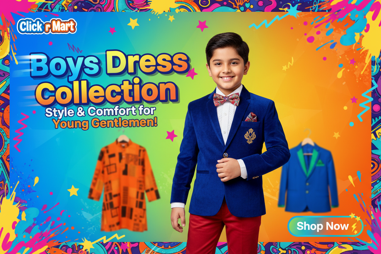 Boys Dress Collection Banner