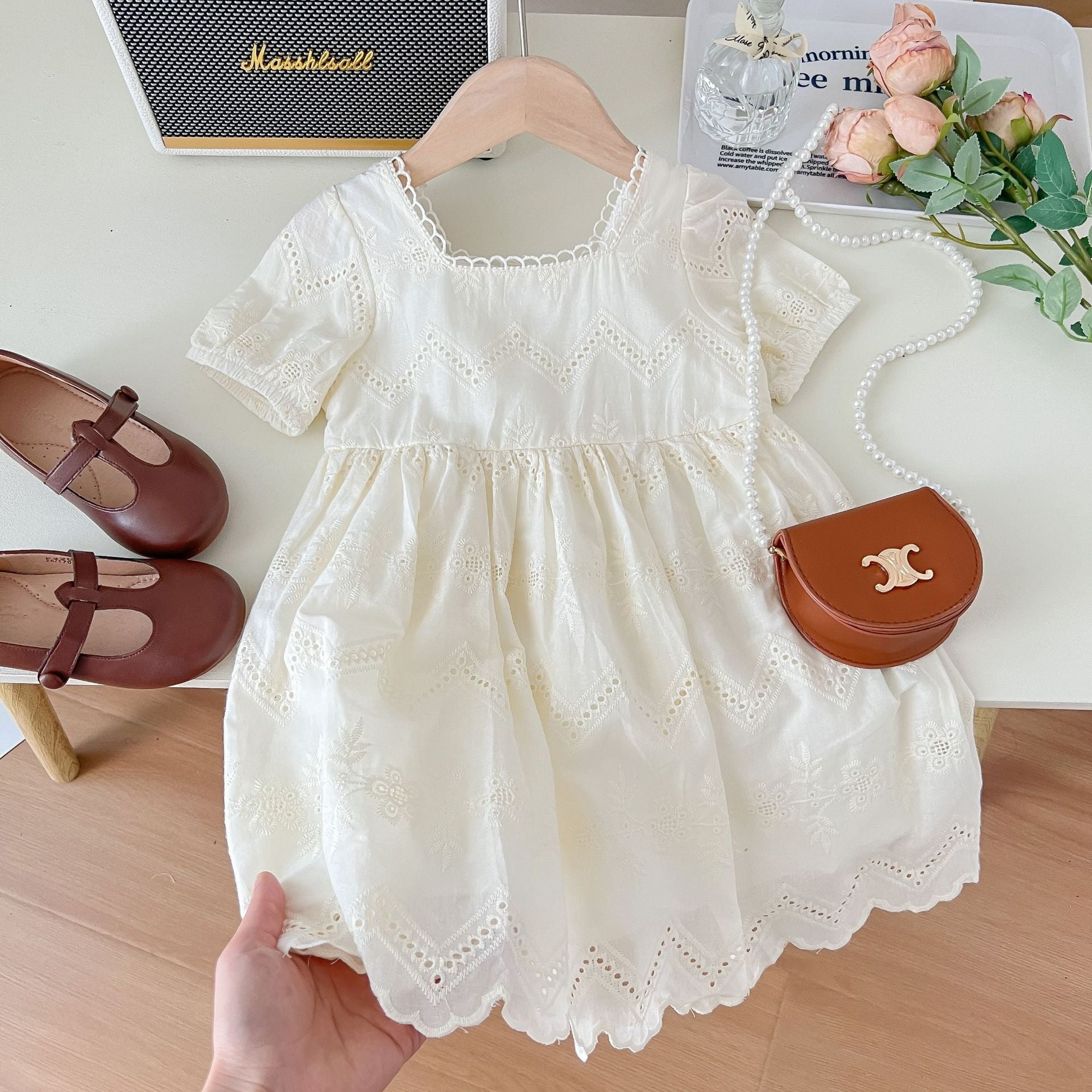 Baby Girl Sleeveless Princess Style Vest Dress