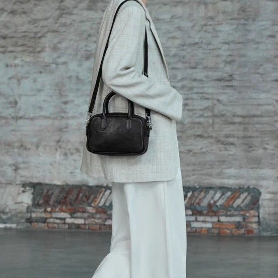 Vegetable-tanned Cowhide Casual Women's Shoulder Bag