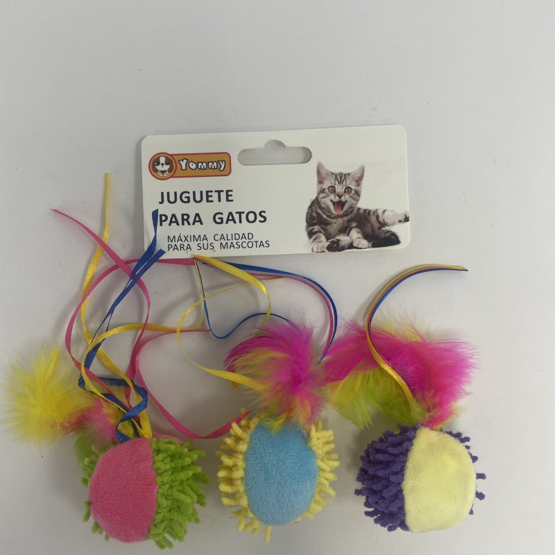 Colored Silk Ball Toys