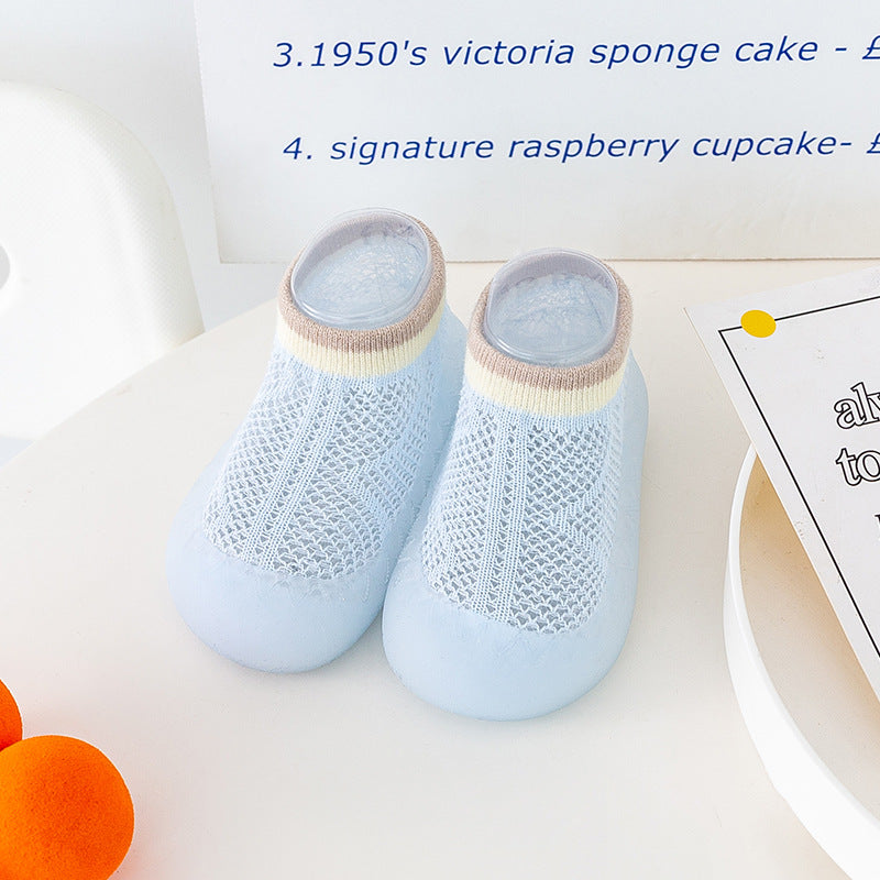 Children's Mesh Anti-mosquito Sock Shoes Baby Summer Baby Non-slip Room Socks