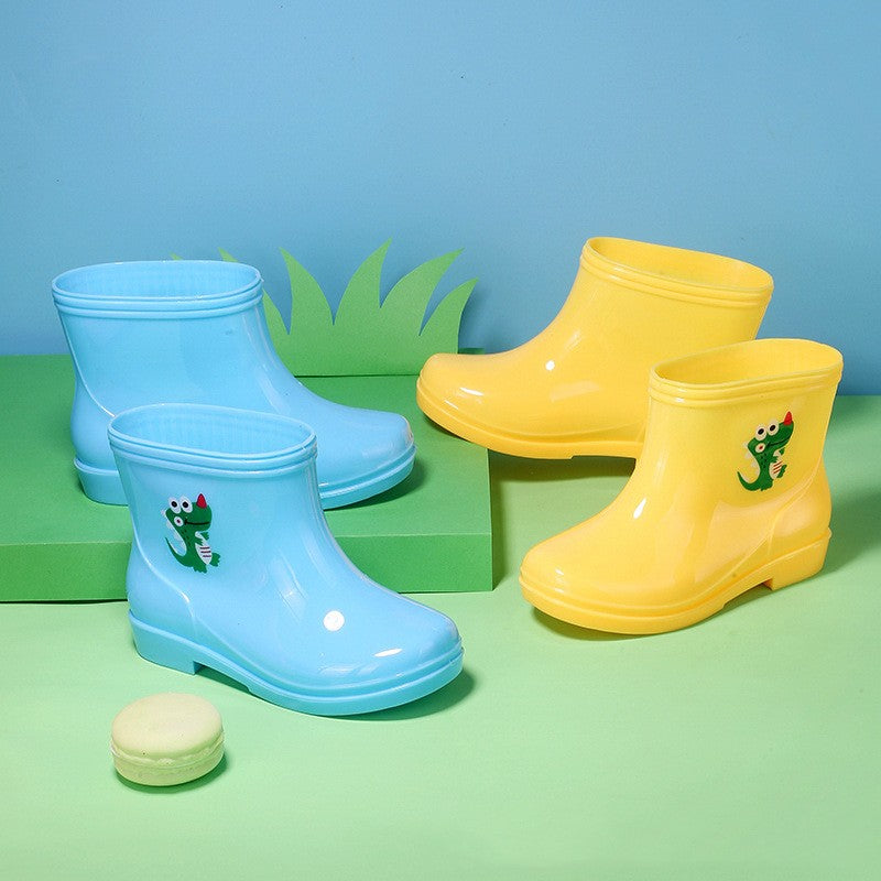 Bunny Rain Boots Children's Middle Tube Non-slip